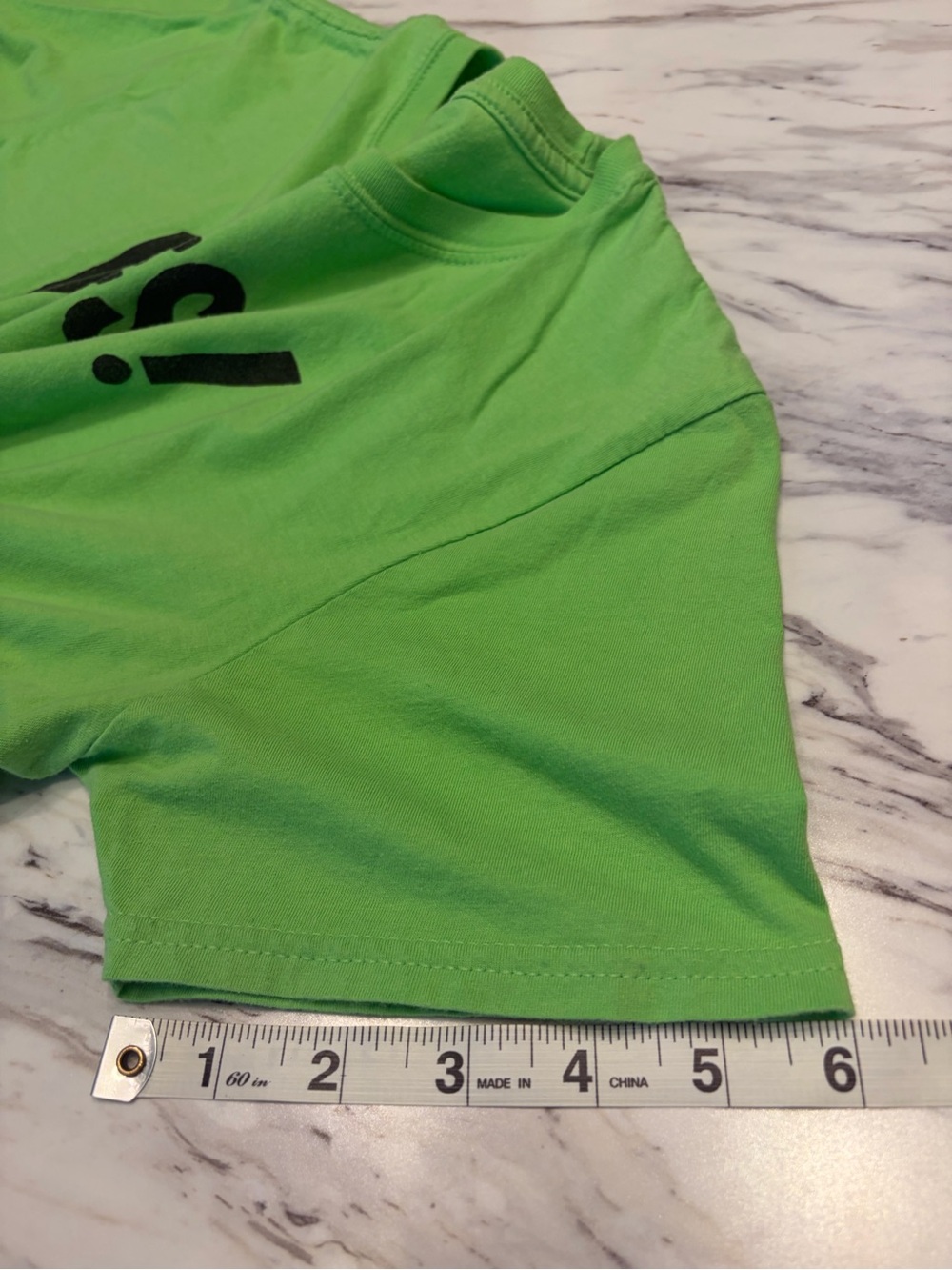 Jenny Lewis Modelo Especial Band Tee Lime Green US Size Medium - Picture 4 of 6